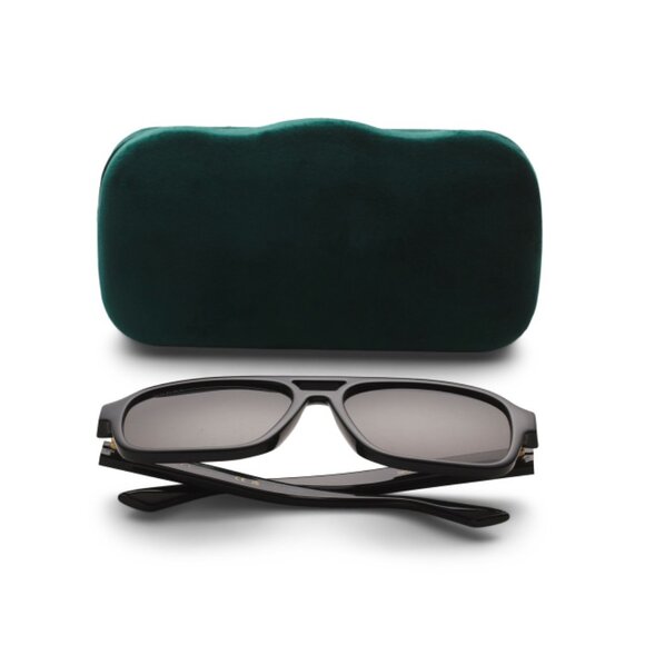 GUCCI Black 59mm Designer Sunglasses - Picture 1 of 2